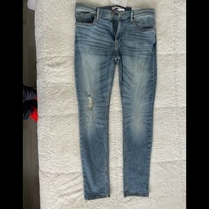 Fashion Nova countdown distressed skinny jeans